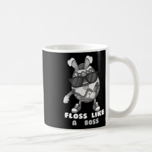 Rolig Floss Som En Boss Söt Flossing Påskägg K Kaffemugg