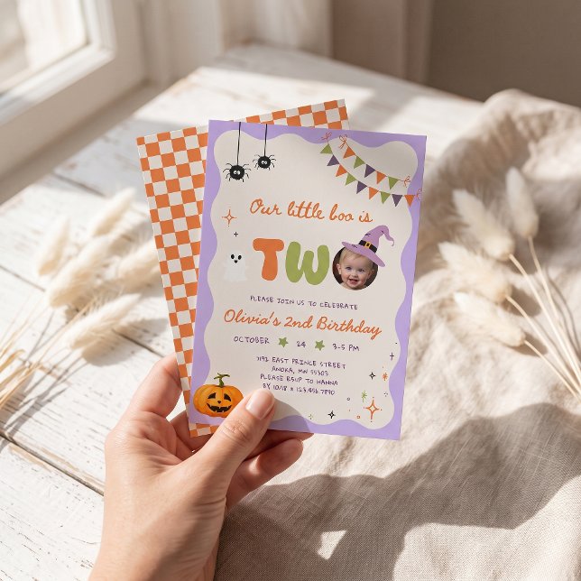 Rolig födelsedags Halloween-inbjudan Inbjudningar (Skapare uppladdad)
