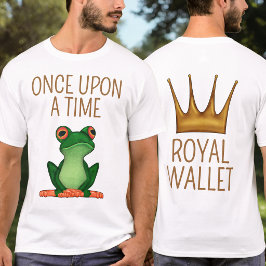 Rolig födelsedags-T-shirt för pappor med groda T Shirt