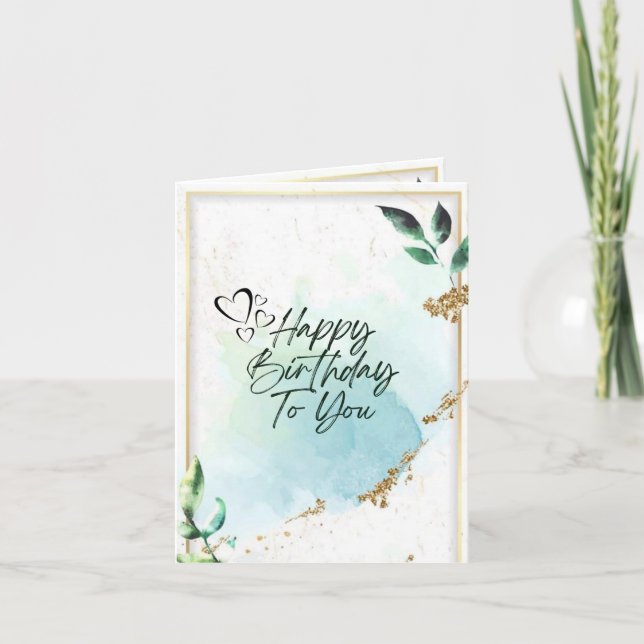 Rolig födelsedagskort för mamma med dikt kort (Framsida)