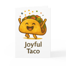 Rolig födelsedagskort för Taco Hälsning