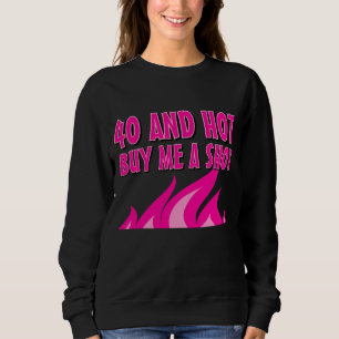 Rolig födelsedagspresent till kvinnor som fyller 4 t shirt