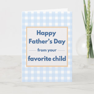 Rolig Födelsedagspresent till Pappa från Favoritba Kort