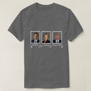 Rolig för Ding-Dong för Anti-Trumf "Obama mammor Tee