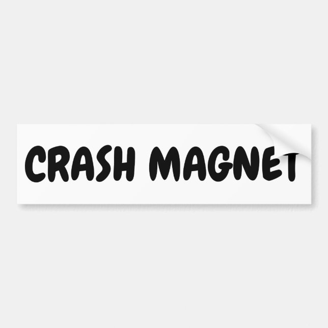 Rolig forcerad magnet bildekal (Framsidan)