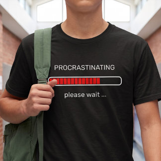 Rolig fördröjningsladdningslist - Anpassningsbar T Shirt