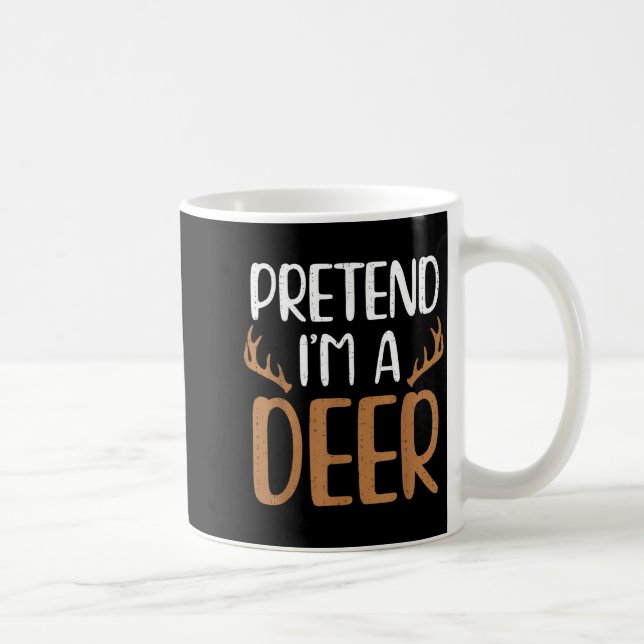 Rolig föreställ en hjort ren jul xmas kaffemugg (Höger)