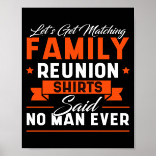 Rolig föreställning för familjesammankomst poster