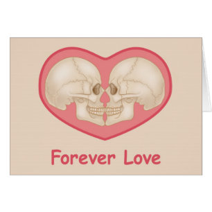 Rolig forever love - och klyftigt kort som är tomt