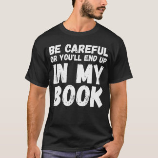 Rolig Författare Romanförfattare Journalist Förfat T Shirt