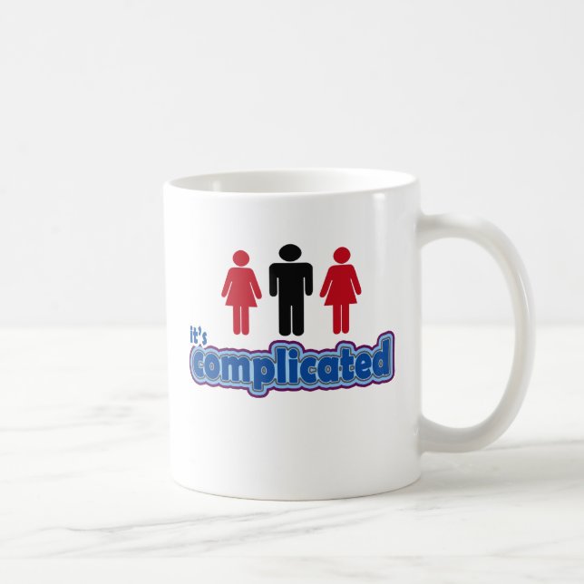 rolig förhållandestatus kaffemugg (Höger)