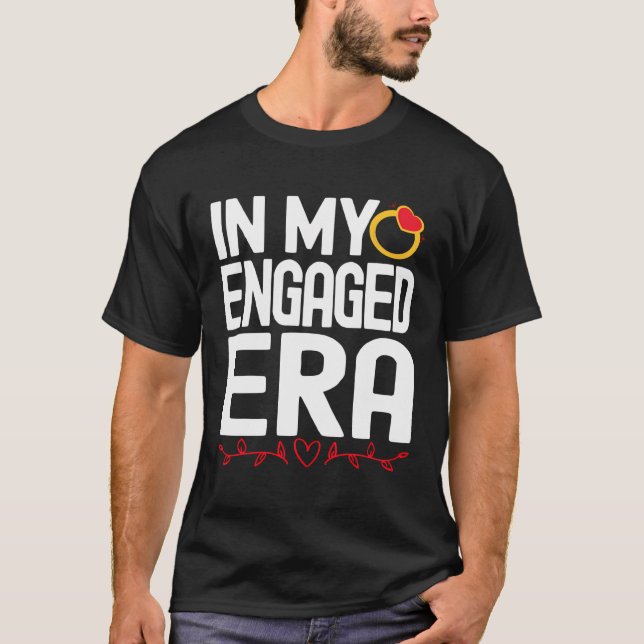 Rolig Förlovning I Min Förlovade Epok Möhippa T Shirt (Framsida)