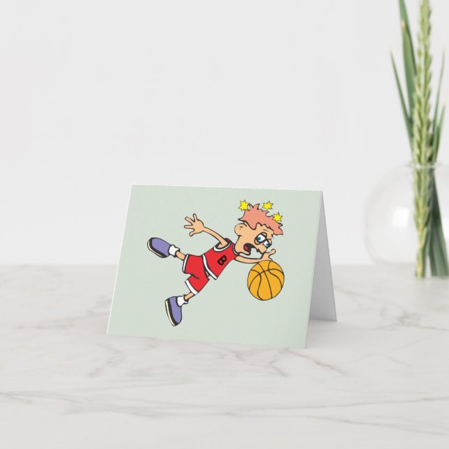 Rolig Förlust av Basketboll Kort (Framsida)