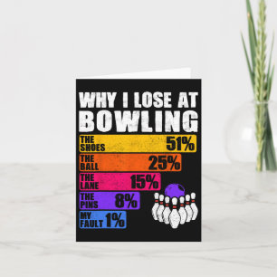 Rolig Förlustprocent i Bowling - Varför Jag Förlor Kort