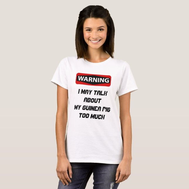 Rolig försökskaninskjorta t shirt (Hel framsida)