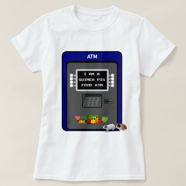 Rolig försökskaninskjorta tee shirt (Design framsida)