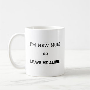 Rolig Första Gången Mamma Attityd ny mammas presen Kaffemugg