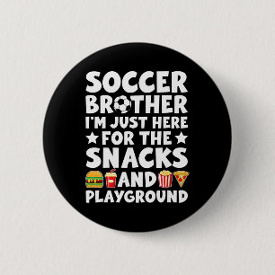 Rolig fotboll bror fotbollsspelarens bror  knapp