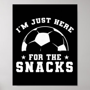 Rolig Fotboll, Jag Är Bara Här För Snabbmaten, Spo Poster