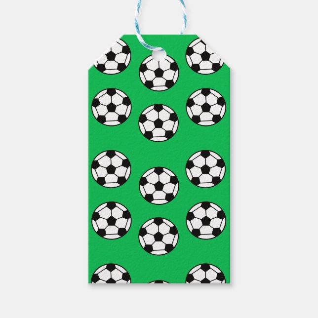 Rolig fotboll presentetikett (Framsidan)