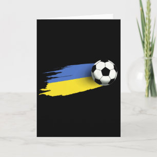Rolig fotboll snöman sportälskare present jul kort