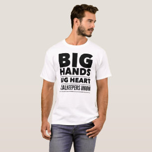 Rolig fotbollmålvaktgåva för fotboll t shirt