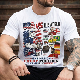 Rolig fotbollsdebatt, USA mot resten av världen T Shirt