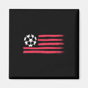 Rolig fotbollsdefinition Fotbollsspelare Målvakt D Magnet