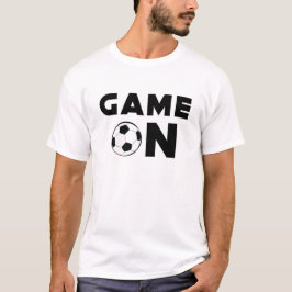 Rolig fotbollsdesign t shirt