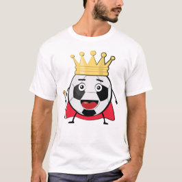 Rolig fotbollsdesign t shirt