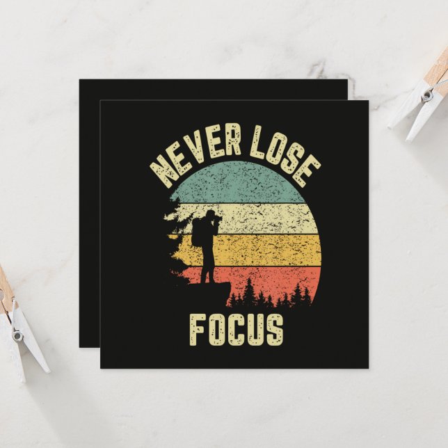 Rolig Fotograf Kamera Tappar Aldrig Fokus  (Fram/Back In Situ)