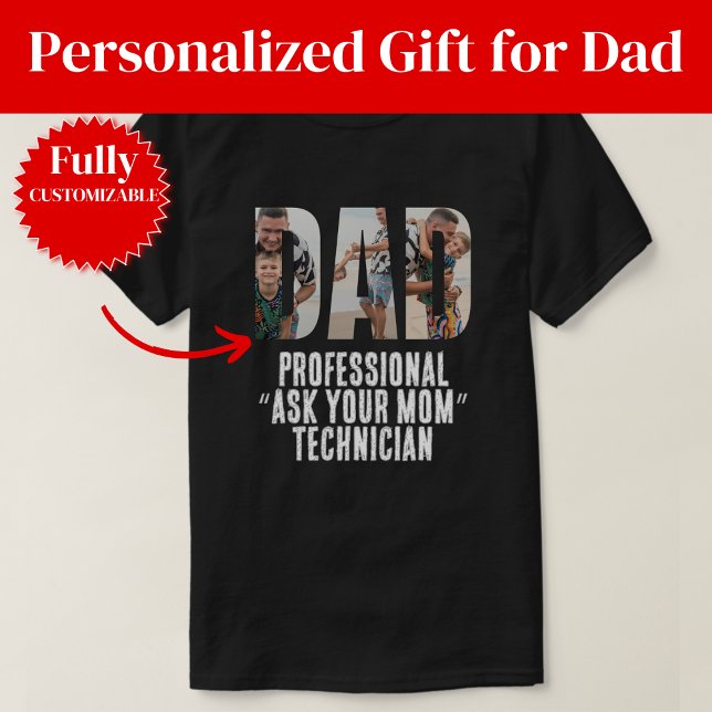 Rolig Fråga din mamma pappa T Shirt (Funny Ask Your Mom Dad T-Shirt
)