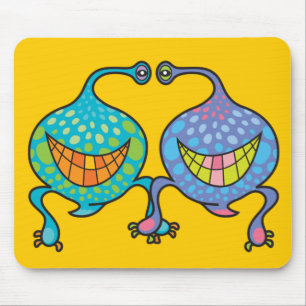 Rolig främmande gåva Mousepad för Musmatta