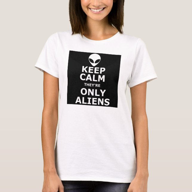 Rolig främmande slogan tee (Framsida)
