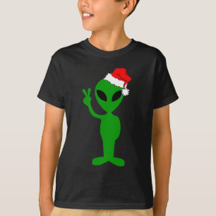 Rolig fredfrämling santa tröja
