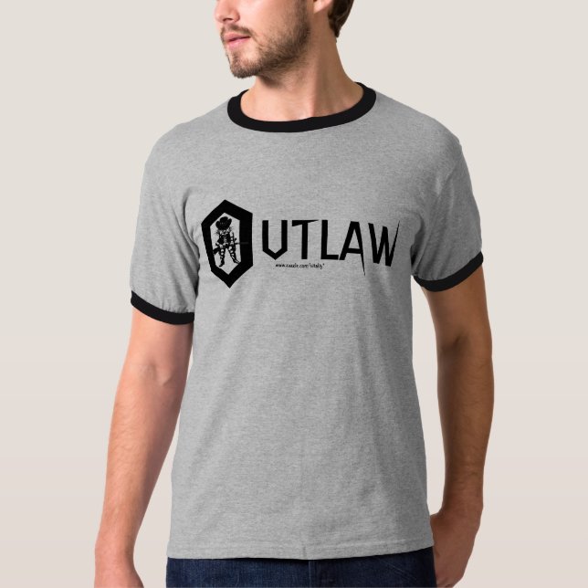 Rolig fredlöst-skjorta design tee shirt (Framsida)