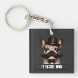 Rolig Frenchie Mamma Anpassat Namn Dubbelsidig