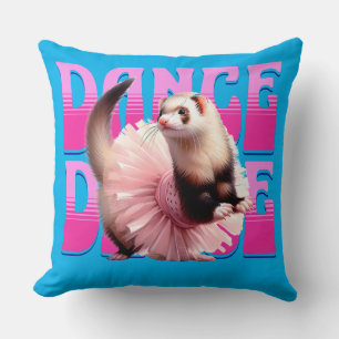 Rolig Fret i en Tutu Dansar Kudde