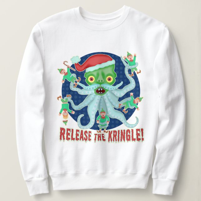 Rolig frigörare för ful jultröja Kringlen T-shirt (Design framsida)