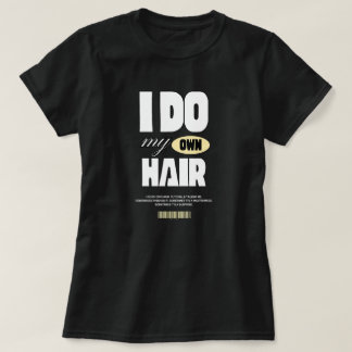 Rolig frisörsk Anpassad grafisk t-shirt för alla