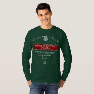 Rolig ful jultröja: BarnhämndHoodie Tee Shirt