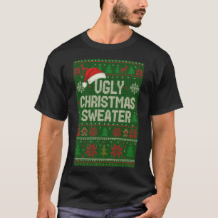 Rolig ful jultröja T-shirt   Santahatt