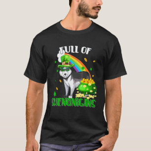 Rolig Full Av Bus Och Kaos Glad Patrick S Dag Lepr T Shirt