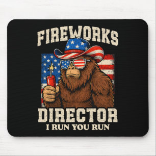 Rolig fyrverkeridirektör Bigfoot 4 juli USA F Musmatta