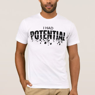 Rolig fysiklärare jag hade potentiell humor t shirt