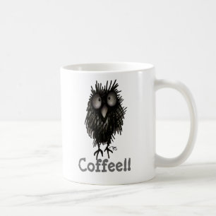 Rolig galen gullig kaffePaul Stickland uggla Kaffemugg