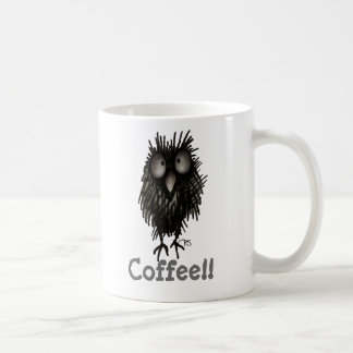 Rolig galen gullig kaffePaul Stickland uggla Kaffemugg