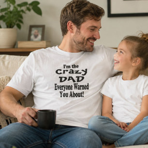 Rolig Galen Pappa Fars Dag T-shirt