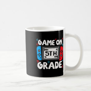 Rolig Gamer Game On 5:e klass Ck Till Skolan Barn  Kaffemugg