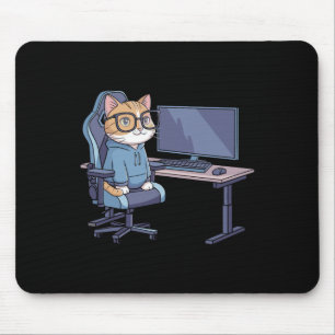 Rolig Gamer Katt Trupp Meme 1  Musmatta